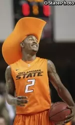 Le'Bryan Nash's big foam hat stole the show at last year's Homecoming & Hoops.