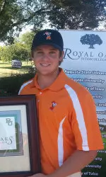 Ian Davis earned his first career victory at the Royal Oaks Intercollegiate