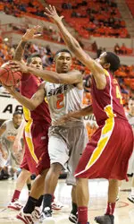 Le'Bryan Nash is the first Cowboy in school history to receive Big 12 Freshman of the Year honors.