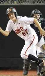Tarah Ettinger finished the game with a home run, a double and two RBIs