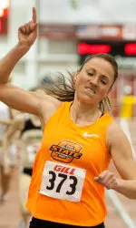 Natalja Piliusinia at the 2012 Big 12 Indoor Championships