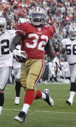 Kendall Hunter and the 49ers have wins over Green Bay and Detroit.