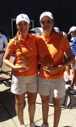 Kelsey Vines and Jayde Panos