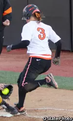 Shelby Davis went 3-for-4 as the leadoff hitter for Oklahoma State.