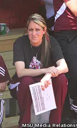Kelsi Dunne was a volunteer assistant coach at Mississippi State last season.