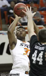 Marcus Smart ranks among the top 15 in nine Big 12 statistical categories.