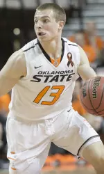 Phil Forte, wearing a new jersey number, finished the game with a career-high 26 points.