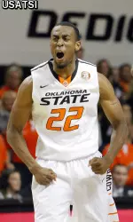 Markel Brown finished with 20 points for the Cowboys.