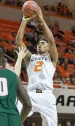 Le'Bryan Nash recorded his first-career double-double with 21 points and 10 rebounds against MVSU.