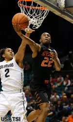Brown was named the Big 12 Conference's Player of the Week on Dec. 23.