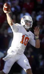 Chelf rose from third-stringer to starter in 2012, taking the Cowboys to their third-consecutive bowl victory.