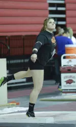 Chase Ealey won the women's shot put by more than four meters on Saturday.