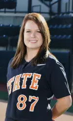 Tarah Ettinger received OSU's 150th all-conference accolade in softball.