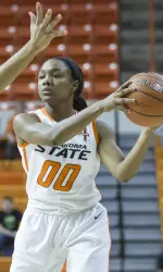 Tiffany Bias scored 23 points versus TCU.