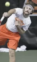 Brady Bohrnstedt earned his fourth win of the season in the Cowboys' 4-2 win over No. 6 Tennessee.