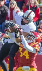 Oklahoma State was a 58-27 winner over Iowa State in Ames last year.