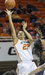 Brittney Martin scored 10 points versus North Carolina.