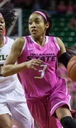 Tiffany Bias led the Cowgirls with 10 points on Wednesday night.