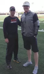 Mike Gundy and Brandon Weeden