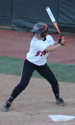 Ari Morrison's two-run home run on Sunday was the fifth of her career.