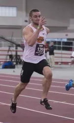 Teeters now owns the NCAA's No. 1 time in the 60 meter dash.