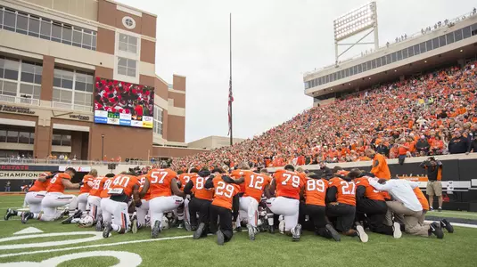 Pre-game prayer vs. Kansas