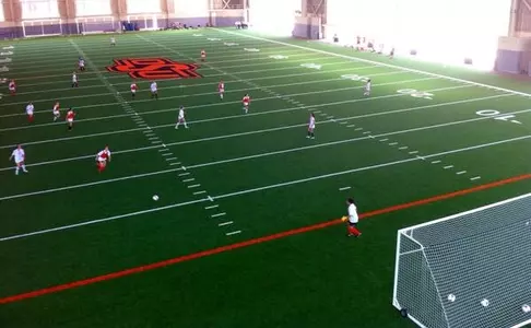 soccer at indoor