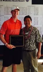 Jordan Niebrugge earned his first collegiate win last year at the Amer Ari Intercollegiate
