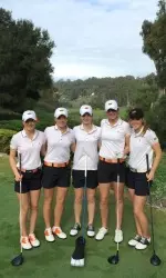 The Cowgirls opened play at the NGRC with a 292 on Sunday.