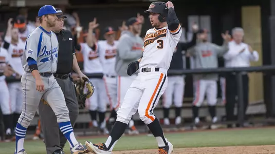 McCain winning run vs. Indiana State