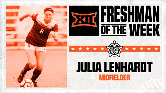 Lenhardt - Big 12 Freshman of Week 8-30
