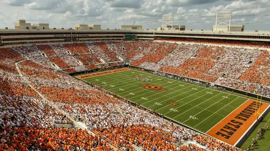 Boone Pickens Stadium Striped