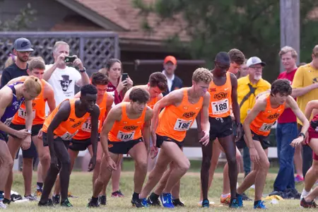 Cowboys taking off at the Cowboy Jamboree
