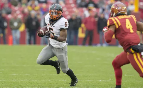 Justice Hill vs. Iowa State 2017