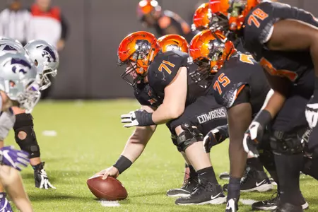 Brad Lundblade, Offensive Line vs. K-State 2017