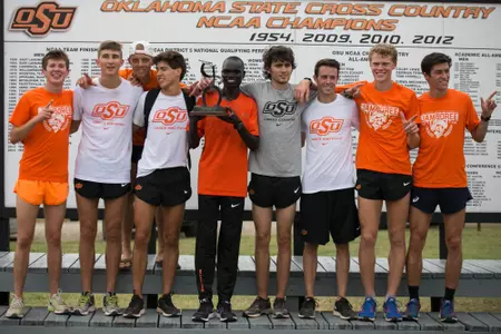 The Cowboys after winning their seventh-straight Jamboree title