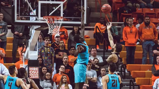 Oklahoma State Cowboys vs Charleston Cougars Basketball Game, Sunday, November 18, 2018, Gallagher-Iba Arena, Stillwater, OK. Courtney Bay/OSU Athletics