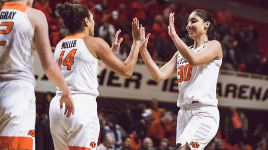 Oklahoma State Cowboys vs Grambling State Lady Tigers Women's Basketball Game, Sunday December 30, 2018, Gallagher-Iba Arena, Stillwater, OK. Courtney Bay/OSU Athletics