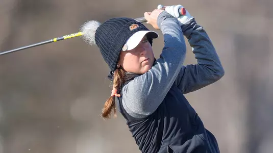 Image of OSU Women Golf Team Taken at the Dale McNamara Invitational, Tuesday, April 10, 2018, Tulsa Country Club, Tulsa, OK. Bruce Waterfield/OSU Athletics