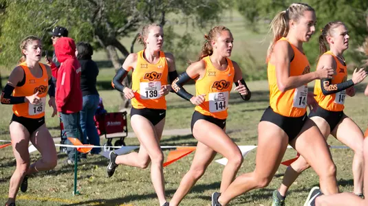 The Cowgirls at the 2017 Big 12 Championships