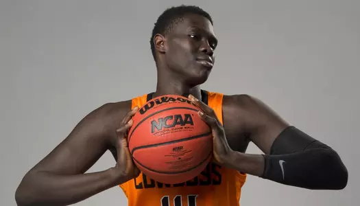 Image shot in Orange Power Studios, Oklahoma State Cowboy Basketball Social Media Poster Shoot, July 26, 2018, Stillwater, OK, Jeffrey Parr/OSU Athletics