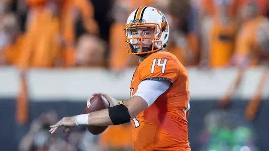 Image Taken at the Oklahoma State Cowboys vs Missouri State Bears Football Game, Thursday, August 30, 2018, Boone Pickens Stadium, Stillwater, OK. Bruce Waterfield/OSU Athletics