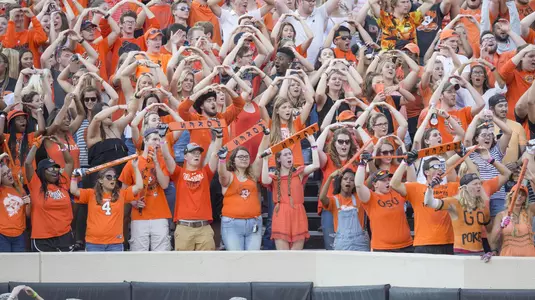 Image Taken at the Oklahoma State Cowboys vs Tulsa Golden Hurricane Football Game, Thursday, August 31, 2017, Boone Pickens Stadium, Stillwater, OK. Bruce Waterfield/OSU Athletics