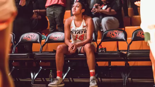 Oklahoma State Cowgirls vs TCU Horned Frogs Women's Basketball Game, Sunday, January 6, Gallagher-Iba Arena, Stillwater, OK. Courtney Bay/OSU Athletics