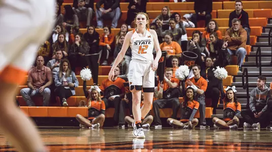 Oklahoma State Cowgirls vs Oklahoma Sooners Women’s Basketball Game, Wednesday, February 6, Gallagher-Iba Arena, Stillwater, OK. Courtney Bay/OSU Athletics