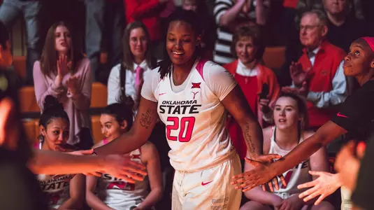 Oklahoma State Cowgirls vs Texas Longhorns Women’s Basketball Game, Tuesday, February 12, 2019, Gallagher Iba Arena, Stillwater, OK. Courtney Bay/OSU Athletics
