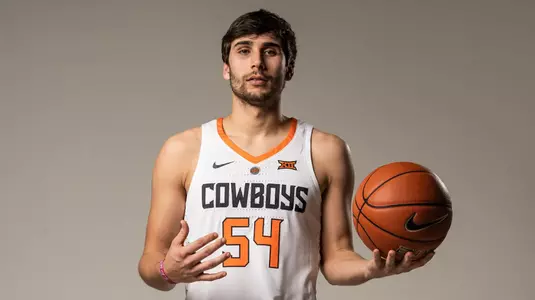 Oklahoma State Cowboys at Texas Longhorns Men’s Basketball Game, Saturday, February 16, 2019, Frank Erwin Center, Austin, TX. Courtney Bay/OSU Athletics