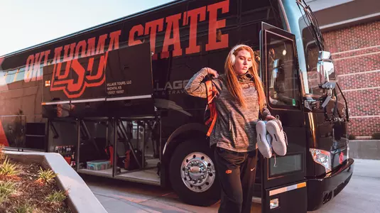 Oklahoma State Cowgirls at Oklahoma Sooners Women’s Basketball Game, Monday, February 25, 2019, Lloyd Noble Center, Norman, OK. Courtney Bay/OSU Athletics