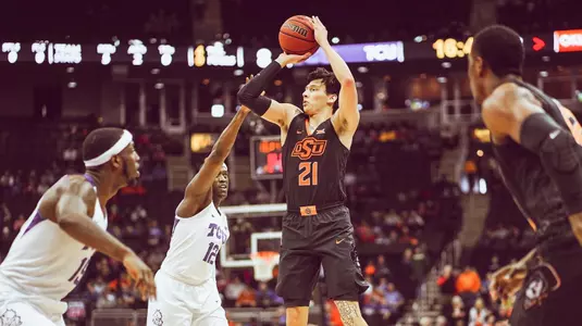 Lindy Waters Big 12 Champs
