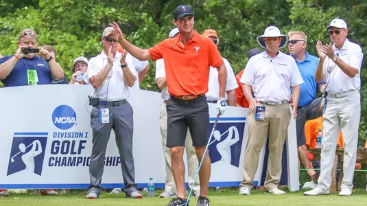 2018 NCAA Men's Golf National Championship on May 30, 2018 at Karsten Creek in Stillwater, Oklahoma. (DEVIN LAWRENCE WILBER/OSU Athletics)